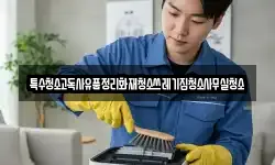 특수청소고독사유품정리화재청소쓰레기집청소사무실청소