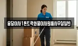 용달이사1톤트럭화물이사원룸사무실일반