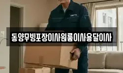동양무빙포장이사원룸이사용달이사