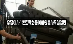 용달이사1톤트럭화물이사원룸사무실일반