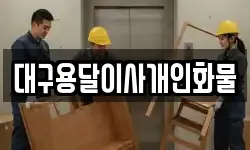 대구용달이사개인화물