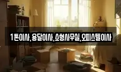 1톤이사,용달이사,소형사무실,오피스텔이사