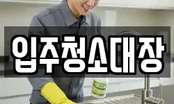 입주청소대장