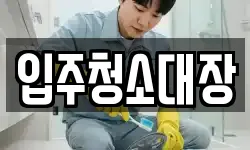 입주청소대장