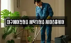 대구에어컨청소 세탁기청소 체이스홈케어