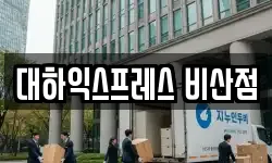 대하익스프레스 비산점