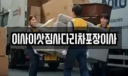 이사이삿짐사다리차포장이사