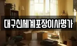 대구신세계포장이사명가