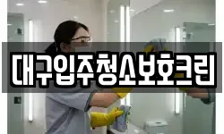 대구입주청소보호크린