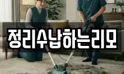 정리수납하는리모