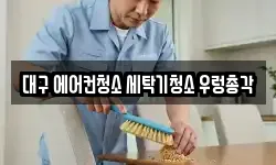 대구 에어컨청소 세탁기청소 우렁총각