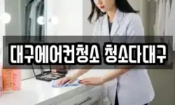 대구에어컨청소 청소다대구