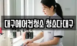 대구에어컨청소 청소다대구