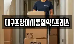 대구포장이사통일익스프레스