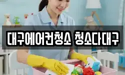 대구에어컨청소 청소다대구