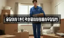 용달이사1톤트럭화물이사원룸사무실일반