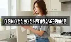 대전에어컨청소대전세탁기청소SG크린시스템