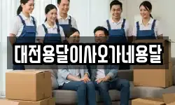 대전용달이사오가네용달
