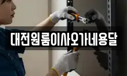 대전원룸이사오가네용달