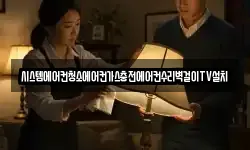 시스템에어컨청소에어컨가스충전에어컨수리벽걸이TV설치