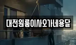 대전원룸이사오가네용달