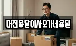 대전용달이사오가네용달