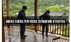 원룸청소.투룸청소.쓰레기집청소.반려동물냄새,상가입주청소