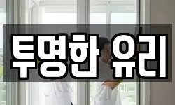 투명한 유리