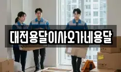 대전용달이사오가네용달