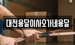 대전용달이사오가네용달