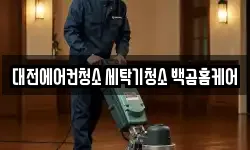 대전에어컨청소 세탁기청소 백곰홈케어
