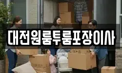 대전원룸투룸포장이사