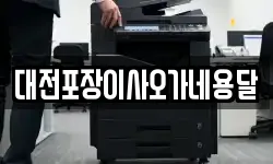 대전포장이사오가네용달