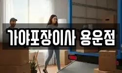 가야포장이사 용운점