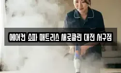 에어컨 소파 매트리스 새로클린 대전 서구점