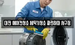 대전 에어컨청소 세탁기청소 클린하마 서구점
