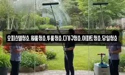 오피스텔청소.원룸청소.투룸청소.다가구청소.아파트청소.당일청소