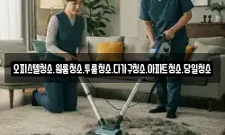 오피스텔청소.원룸청소.투룸청소.다가구청소.아파트청소.당일청소