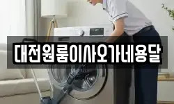 대전원룸이사오가네용달