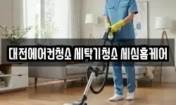 대전에어컨청소 세탁기청소 세심홈케어