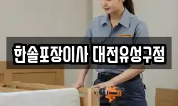한솔포장이사 대전유성구점