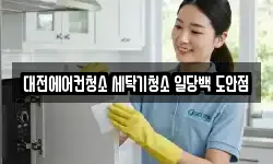 대전에어컨청소 세탁기청소 일당백 도안점