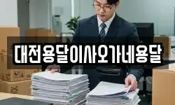 대전용달이사오가네용달