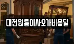 대전원룸이사오가네용달