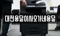 대전용달이사오가네용달