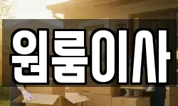 원룸이사