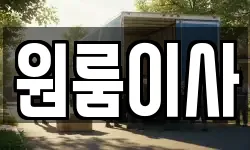 원룸이사