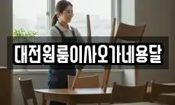 대전원룸이사오가네용달
