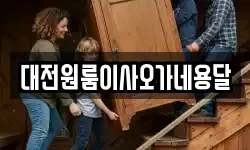 대전원룸이사오가네용달