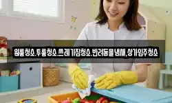 원룸청소.투룸청소.쓰레기집청소.반려동물냄새,상가입주청소